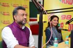 Anubhav Sinha and Madhuri Dixit at Radio Mirchi studio for the promotion of Gulaab Gang